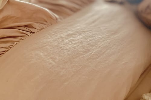 French country linen bedding bedroom white linen sheets freshly ironed
